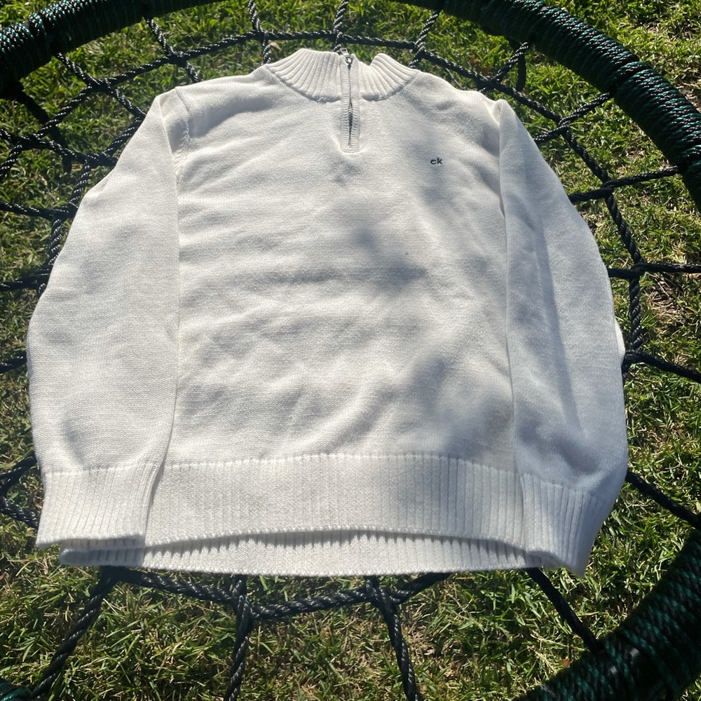 White sweater